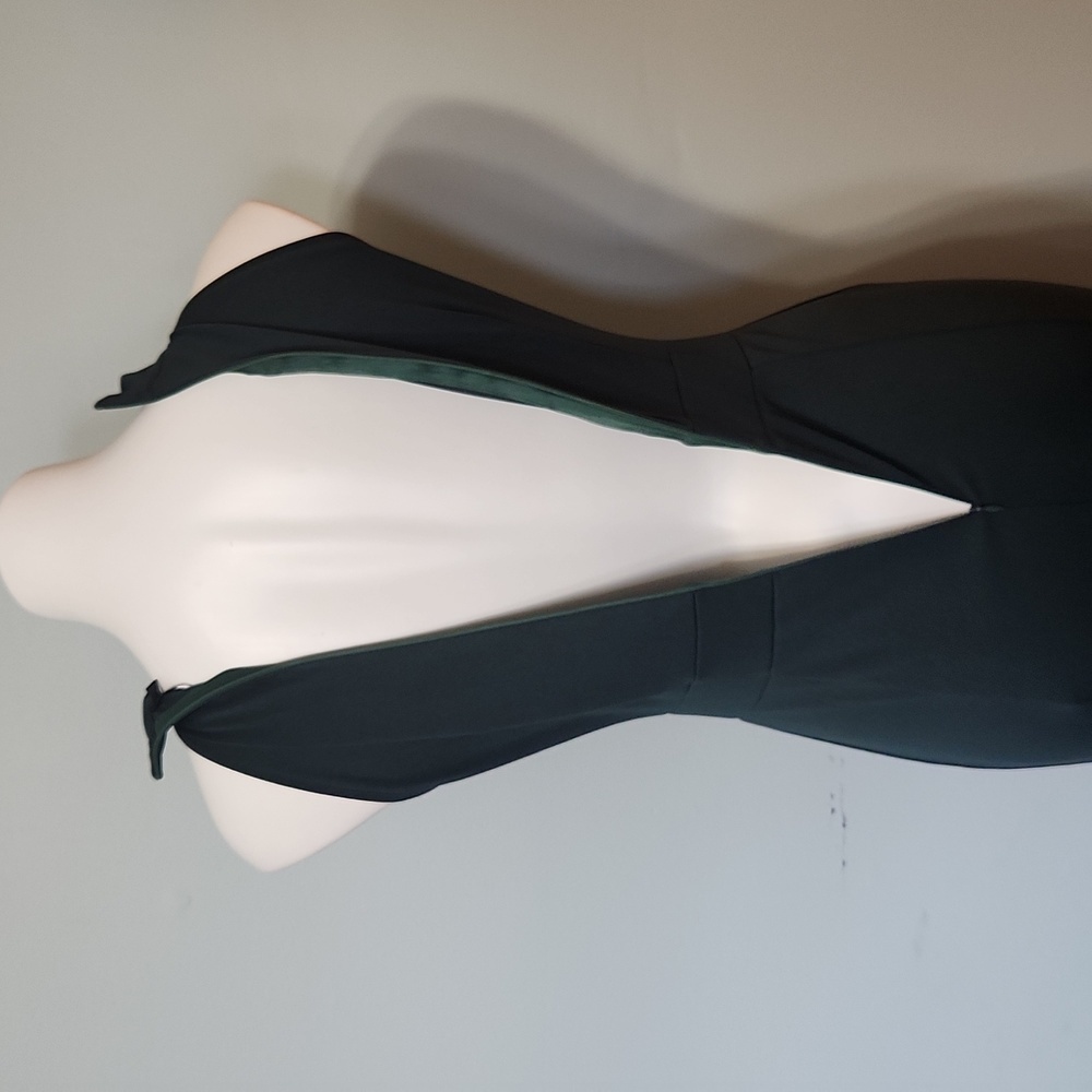 Dark green Halter Top gown - Picture 11 of 13